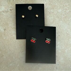 Cute post earrings bundle